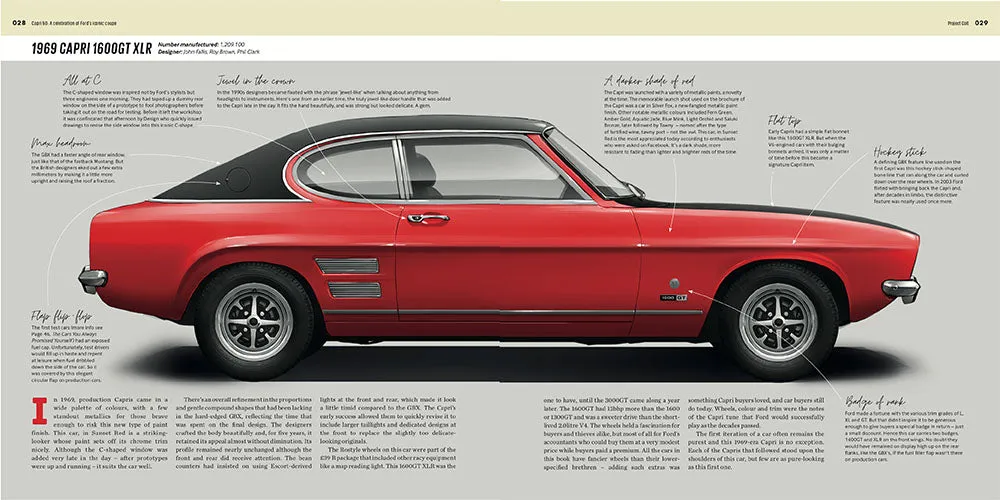 Anniversary Set: Capri 50   The Cars You Always Promised Yourself