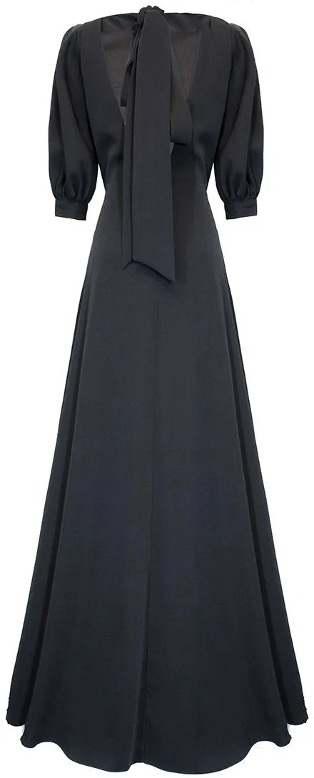 Bow-Back Gown