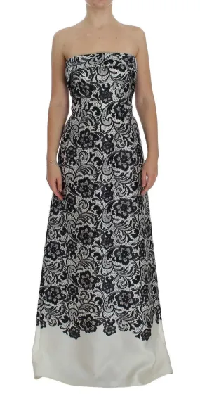 Dolce & Gabbana Lace Strapless Corset Dress
