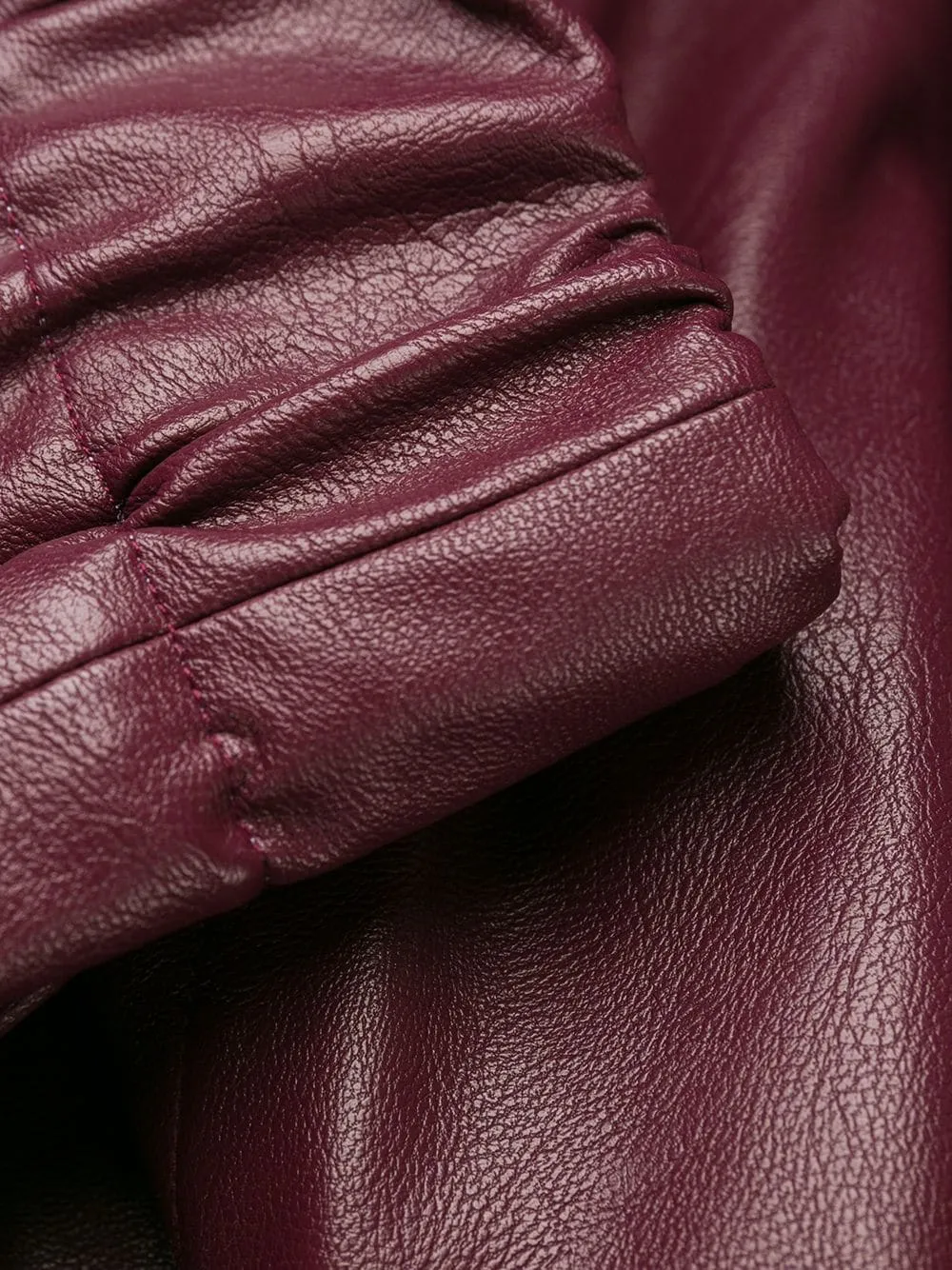 elasticated wide leg trousers