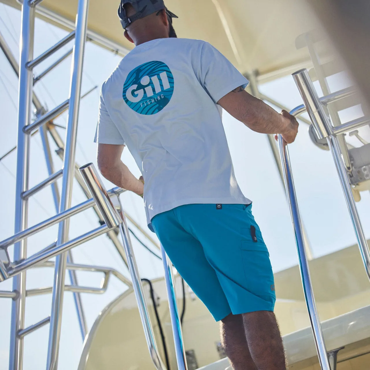 Gill Graphic T-Shirt in Ice