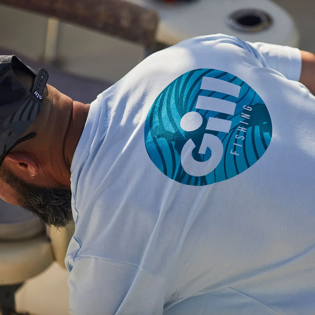 Gill Graphic T-Shirt in Ice
