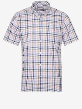 Kinson Short Sleeve Tailored Shirt Pink