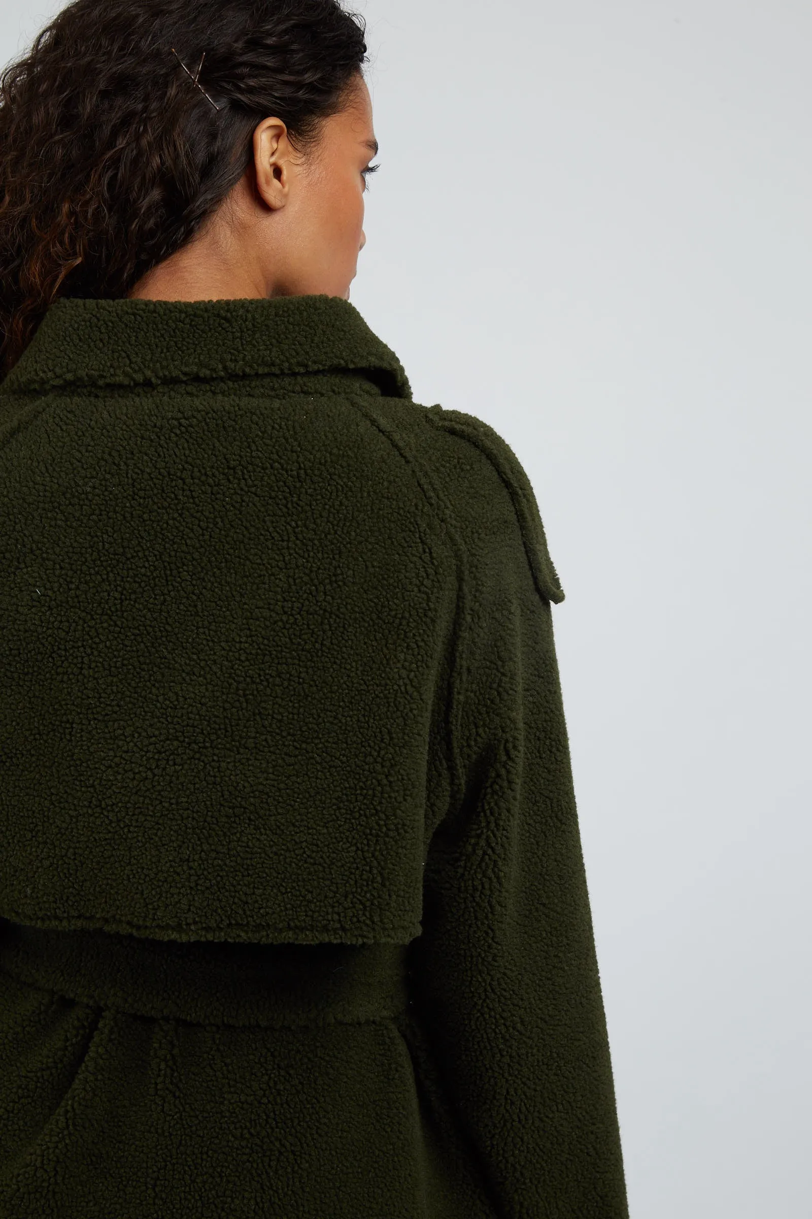 Laurent Borg Coat Green