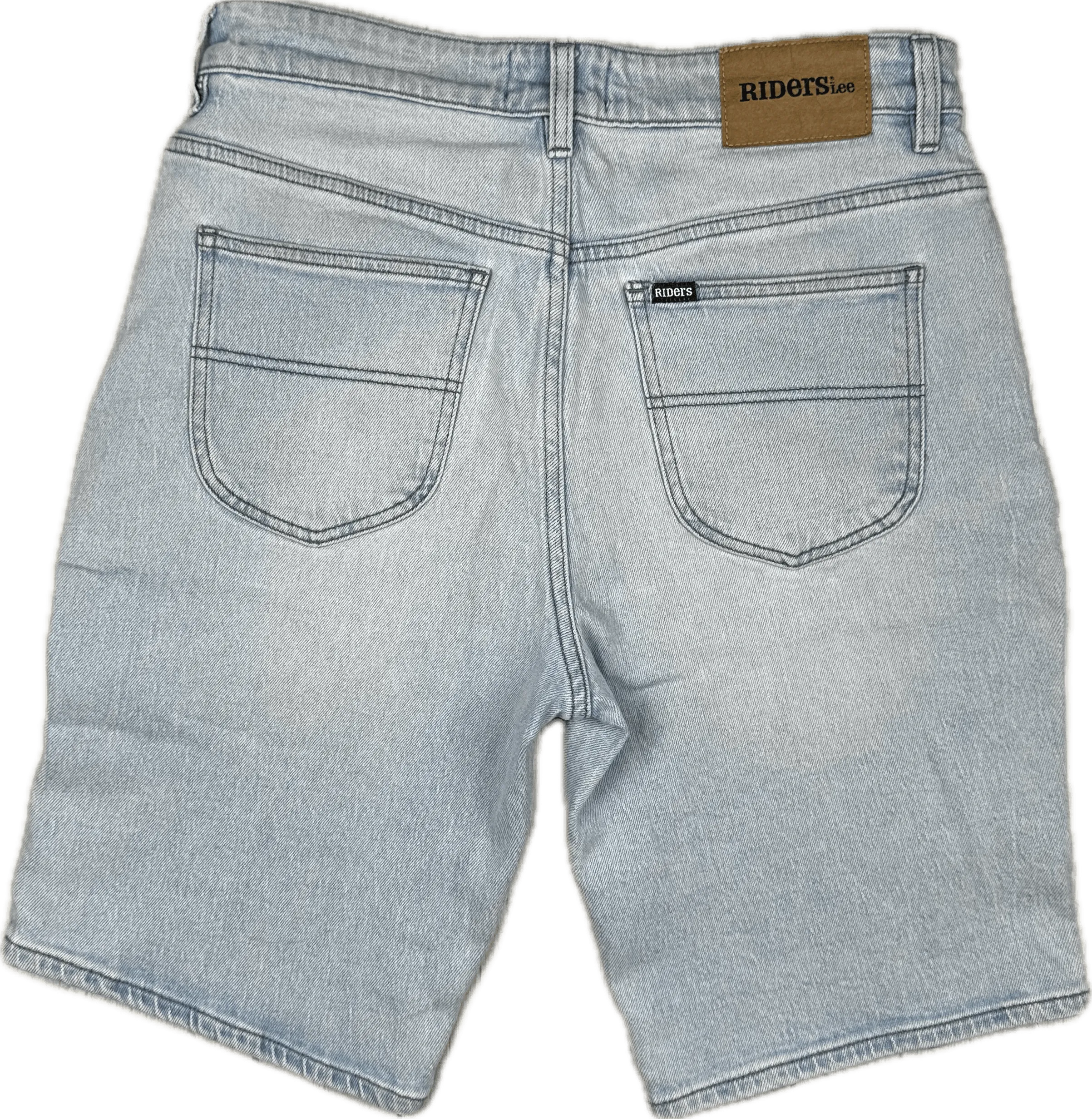 Lee Riders Mens 'R3' Light Wash Denim Shorts -Size 30