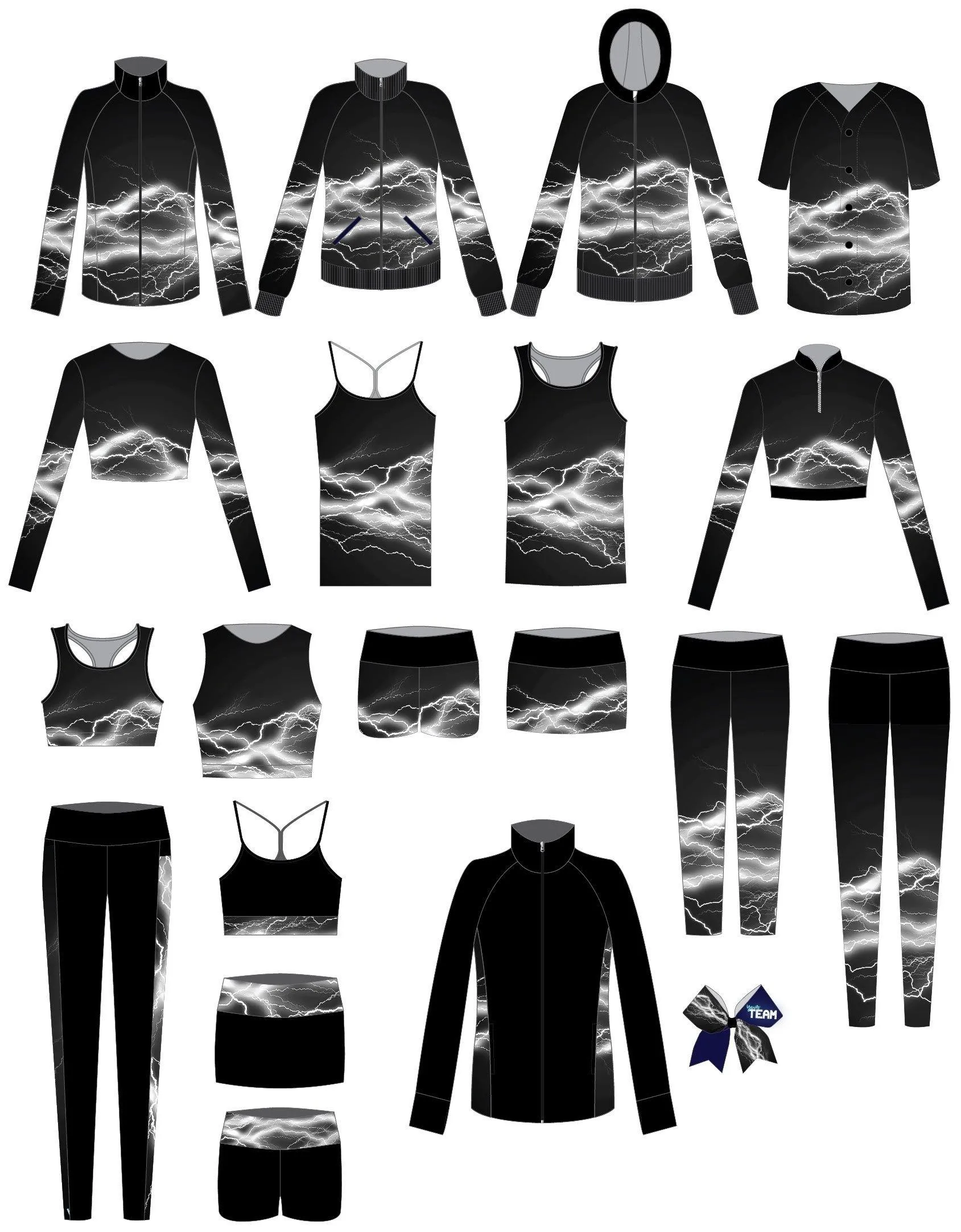 Lightning Capri Pants