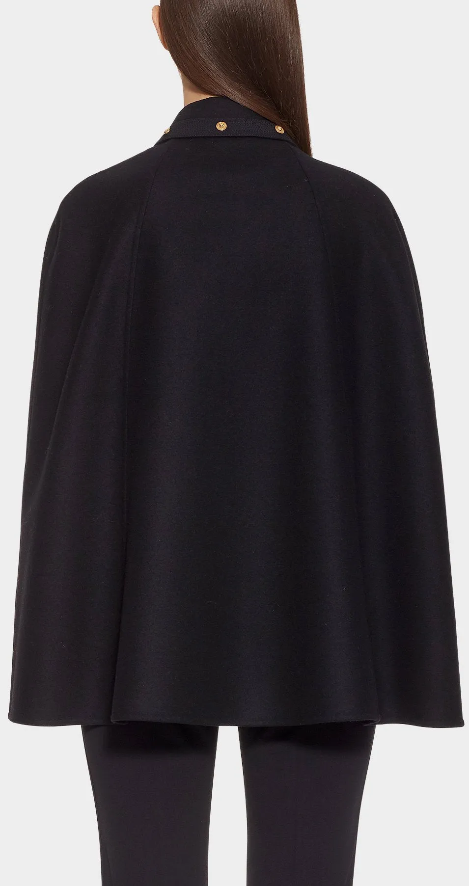 Medusa Medallion Cape Jacket