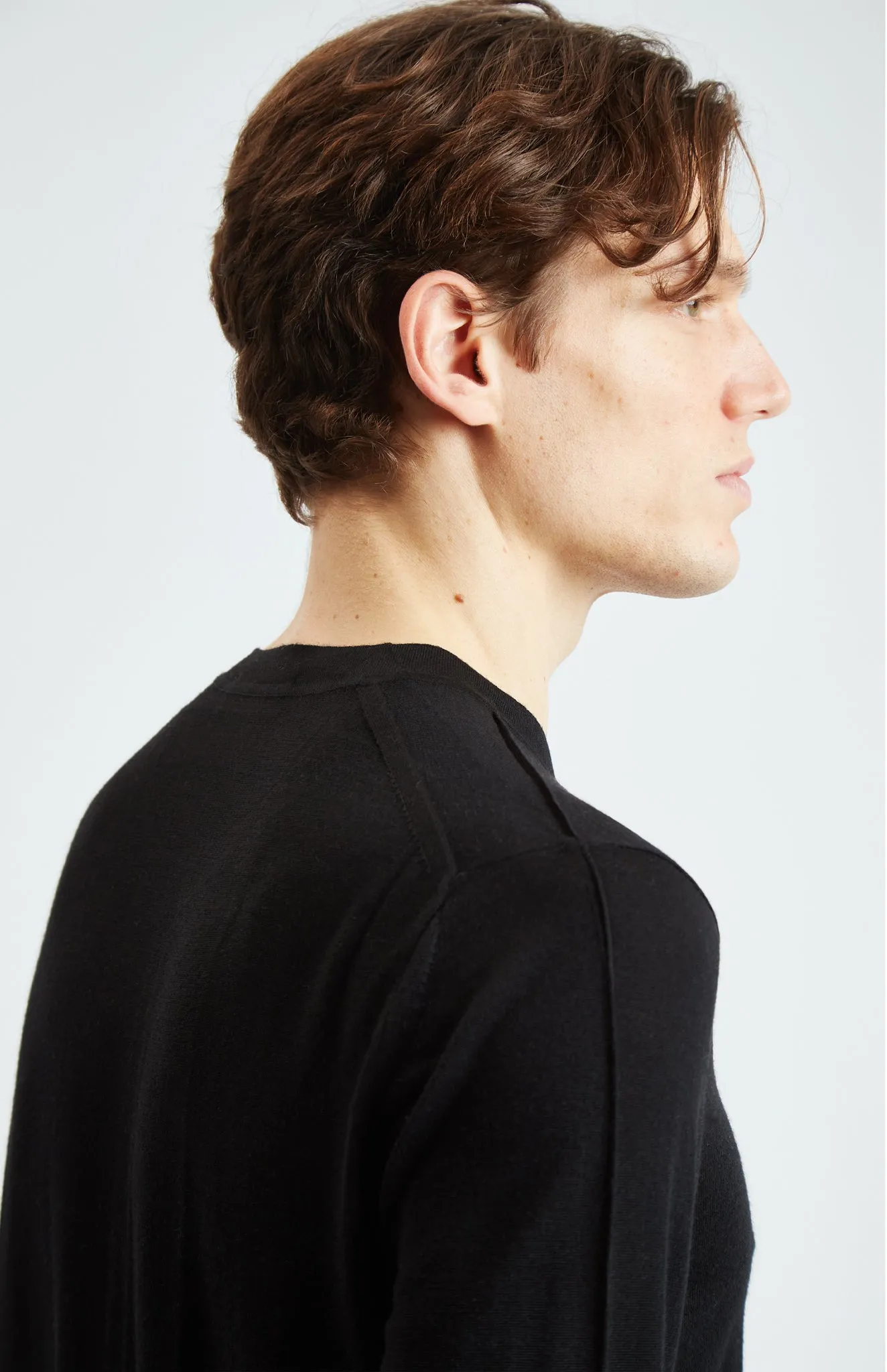 Merino Jumper In Black