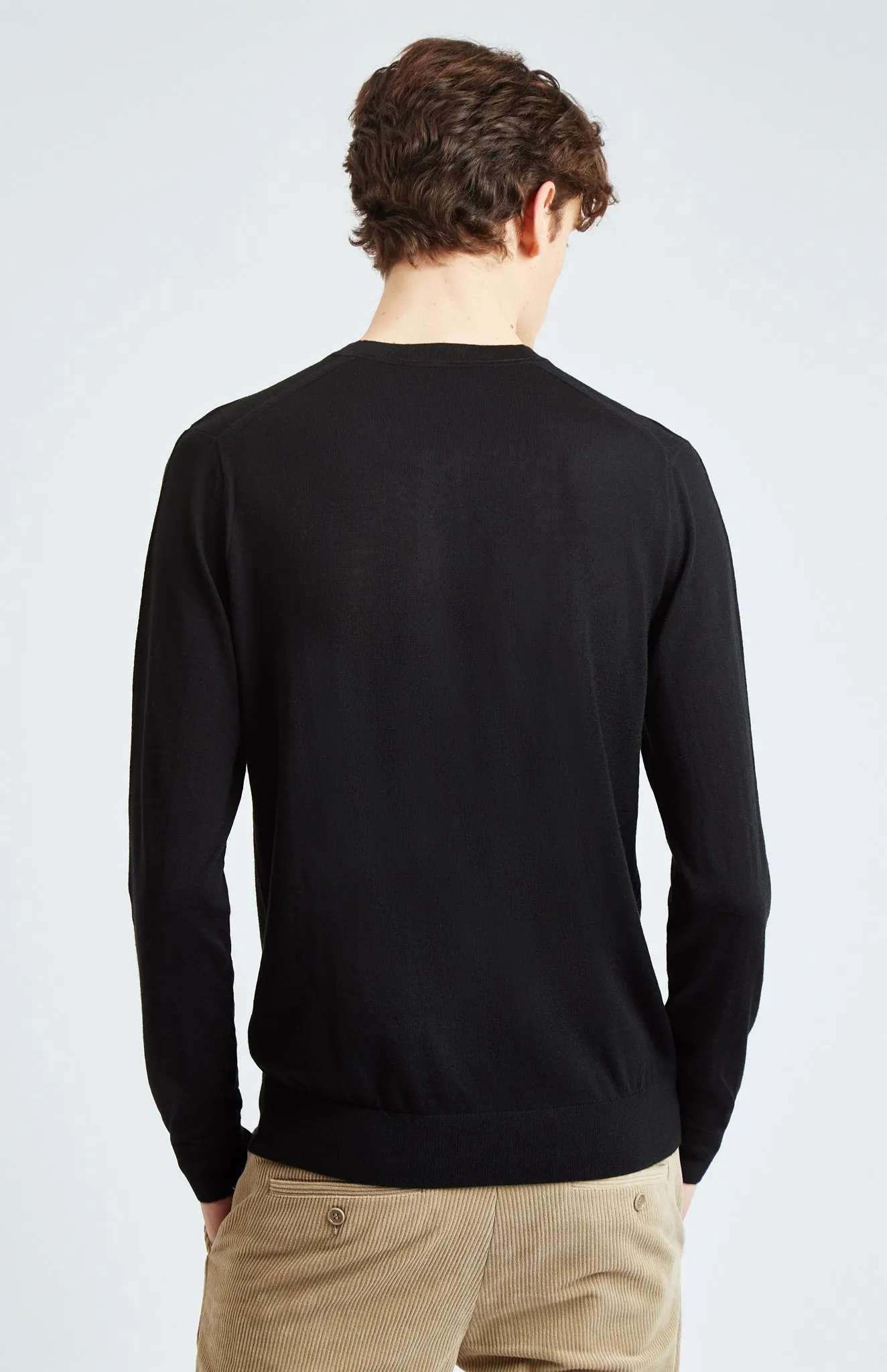 Merino Jumper In Black
