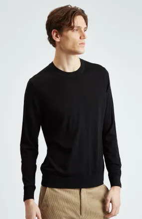 Merino Jumper In Black