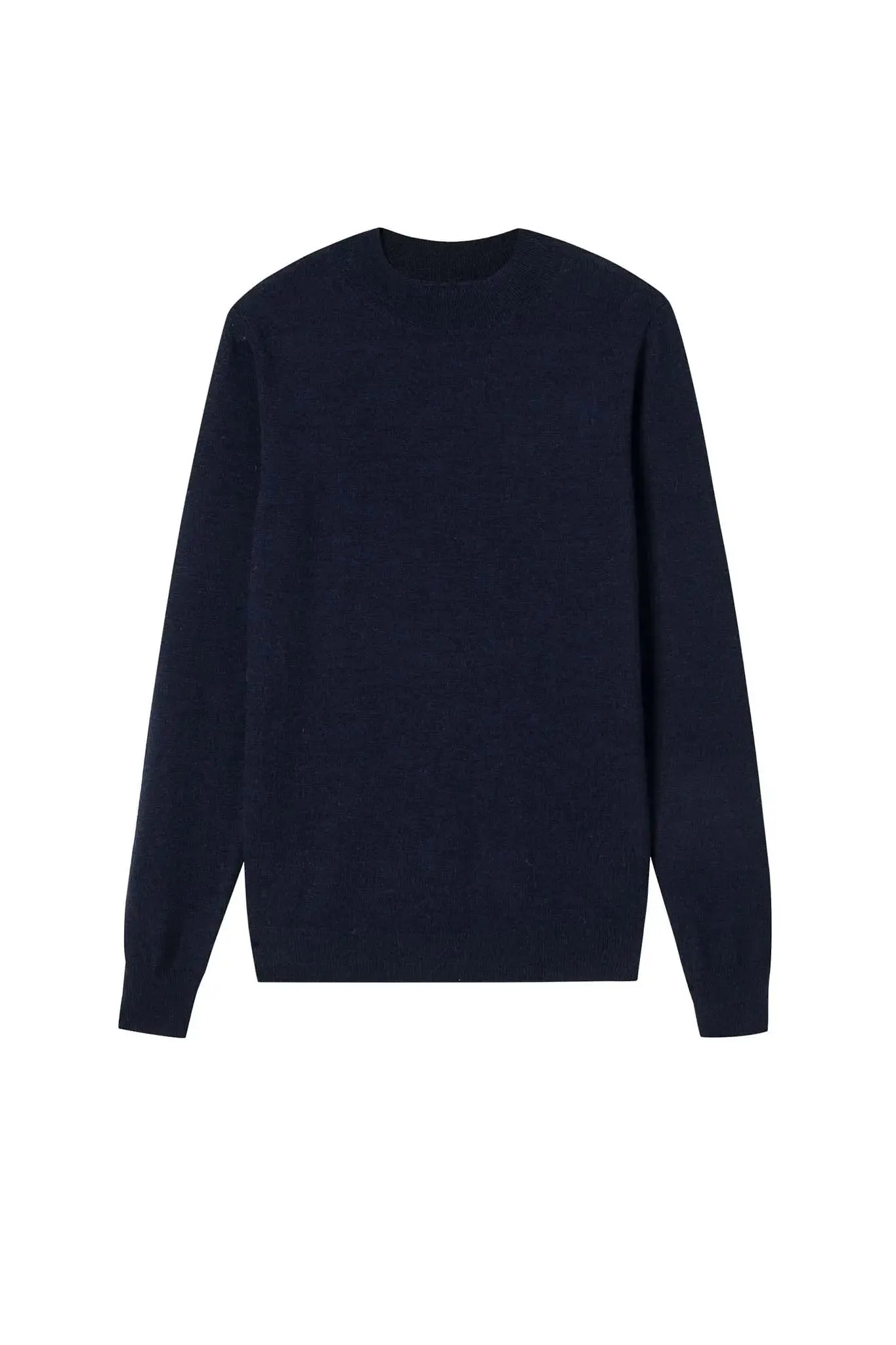 Merino Wool Mock Neck Sweater