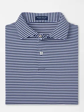 Peter Millar Tempo Performance Mesh Polo in Navy