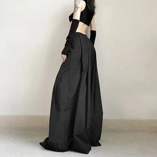 Sea of Black Wide Leg Pants