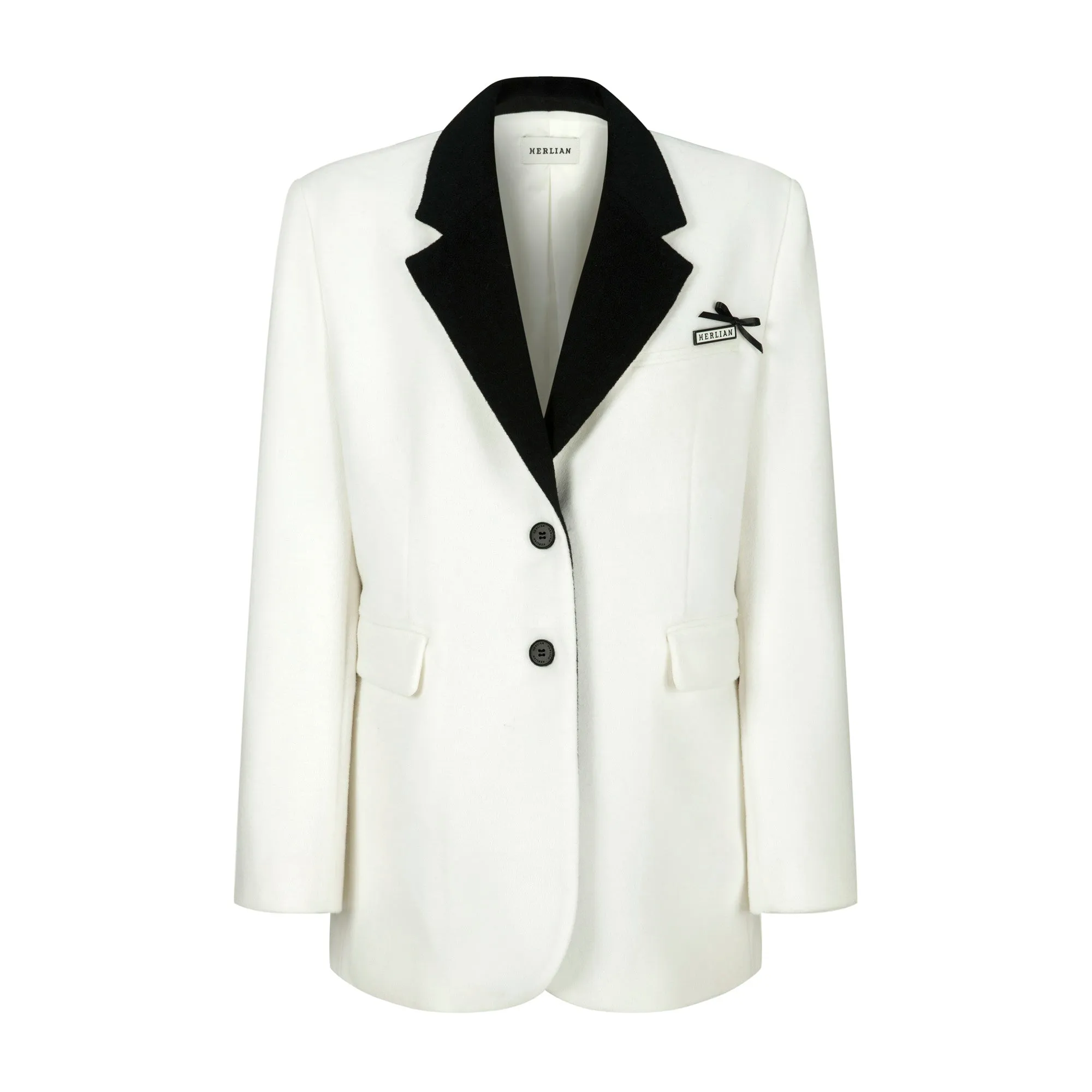 Wool Collision Blazer