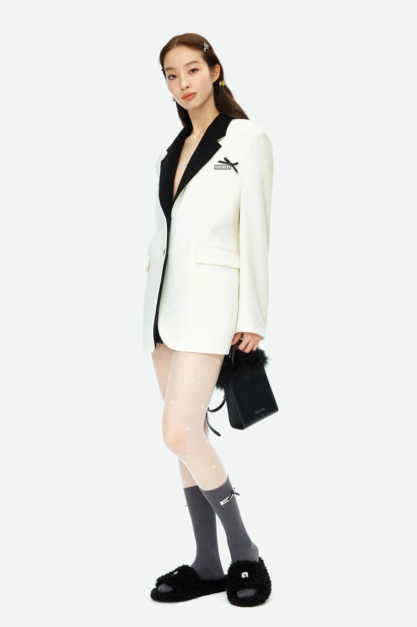Wool Collision Blazer