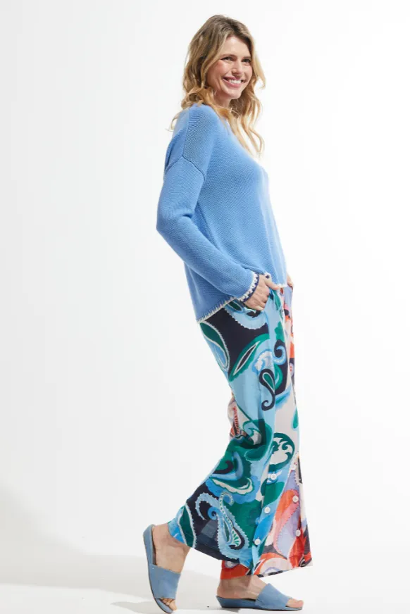 Zaket & Plover Cotton Crew Sweater