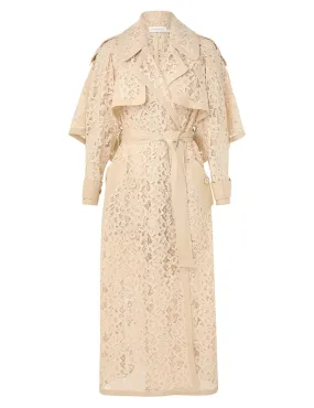 Zimmermann - Natura Lace Trench Coat Dress